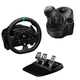 Комплект Набір 3 в 1 Logitech G923 Trueforce Racing Wheel and Pedals+ Driving Force Shifter для Рулів G29 for Xbox One / Series S / X and PC Кермо та Педалі + Коробка Перемикання Передач - зображення 1
