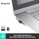 Клавіатура Logitech MX Keys Mini Wireless Illuminated Keyboard for Business us/ansi Graphite (920-010594) - зображення 8