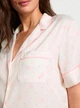 Піжама Victoria's Secret сатинова Біла лого шорти+сорочка Satin Short Pajama Set S - зображення 3