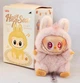 Мягкая игрушка плюшевая Лабубу The Monsters Labubu POP MART в коробке Фигурка 14 см Розовая - изображение 1