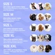 Панама для собак Hat-Dog вельвет блакитна з регульованою затяжкою 2/S - изображение 4