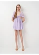 Платье Missguided 34 Фиолетовый ZDD929594_04 - изображение 2