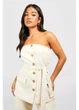 Топ boohoo 40 Светло-бежевый GZZ71794_св.беж_03 - изображение 1