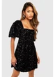 Платье boohoo 36 Черный FZZ33819_05 - изображение 2