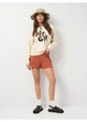 Шорты H&M XS Коричневый 1165033_корич_01 - изображение 3