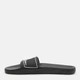 Мужские шлепанцы для пляжа Restime TML25963 45 28 см Black/White (2045000103076) - изображение 3