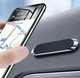 Автомобильный магнитный держатель для телефона серый полоса + 1 магнит (на скотче) - изображение 2