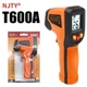 Бесконтактный лазерный термометр NJTY T600A промышленный цифровой инфракрасный пирометр лазерный - изображение 2