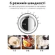 Багатофункціональний міксер тістоміс Top Kitchen TK 00243 з місткою нержавіючою 6л чашею стаціонарний міксер з 3 вінчиками з нержавійки потужністю 4200 Вт - зображення 6