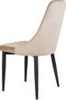 Krzesło do kuchni i salonu HOMLA LOUIS 45 x 45 x 90 cm Beige (5904183823966) - obraz 4