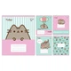 Зошит шкільний Yes Pusheen Candy 12 аркушів лінія 25 штук 767598 - изображение 1