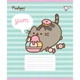 Зошит шкільний Yes Pusheen Candy 12 аркушів лінія 25 штук 767598 - изображение 5