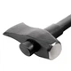 Колун кованый с ручкой из фибергласса INTERTOOL HT-0273 2500г 93 см - изображение 5