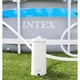 Фільтр насос для басейну картриджний Intex 26638 (C1000/FP638), з індикатором, тип А, 3785 л/год (IP-175176) - зображення 5