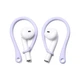 Удобные силиконовые держатели для беспроводных наушников AirPods / ушные крючки для фиксации наушников, фиолетовые (107763513) - изображение 2