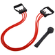 Еспандер трубчастий з ручками 2шт з фіксатором SP-Sport Resistance Band 8021-30-170 30LB (латекс, EVA, d-12мм, l-170см, длина гумі-150см, червоний) - зображення 4