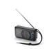 Bluetooth колонка TG368 (FM радіо, сонячна панель) - чорний - зображення 1