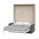 Шкаф-кровать-диван Smartmebel HF PLUS-160 Гикори Рокфорд Светлый 160х200 см (N 100-32) - изображение 2