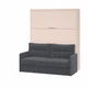 Шкаф-кровать-диван Smartmebel HF PLUS-140 Кашемир 140х200 см (N 100-31) - изображение 1