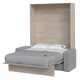 Шкаф-Кровать-Диван Smartmebel JUPITER-140 NEW Гикори Рокфорд Светлый 140х200 см (N 100-39) - изображение 2
