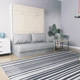 Шкаф-Кровать-Диван Smartmebel MIRA SOFA PLUS 140х200 см Гикори Рокфорд Светлый (N 100-9:R) - изображение 5
