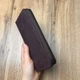 Кошелек на круговой молнии из натуральной кожи цвет Бордо (b013-3) - изображение 3