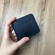 Компактный кошелек из натуральной кожи цвет Синий (b017-5) - изображение 2