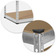 Regał magazynowy Humberg HR-700 183 x 90 x 45 cm srebrny (5903890618520) - obraz 4