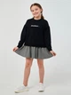 Детское платье для девочки Smil 120363-4 116 см Черное (4824039293181) - изображение 1