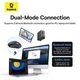 Беспроводная компьютерная мышь Baseus F02 |2.4G+BT5.2, 1000-4000DPI| black - изображение 5