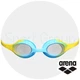 Детские очки для плавания в бассейне Arena Spider Kids (004310-202) light blue-yellow - изображение 2