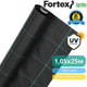 Агротканина Fortex 1,05 х 25 м, 26,25 м2, 100 г/м2 - зображення 1