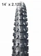 Покришка для дитячого велосипеда Dongyue D-3181-010 шипована 14х2.125 (57-254) (G0001810) - изображение 1
