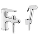 Смеситель для раковины Kroner KRM Elbe – C015 с гигиеническим душем (CV023575) - изображение 1