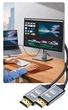 Кабель шнур HDMI - HDMI 4К 60Hz HDR 3D High Speed Aluminum Neylon cord, 1м (48861) - зображення 7