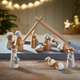 Zestaw do zabawy Haba Natural Wood Nativity Set 304685 (4010168243139) - obraz 3