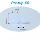 Силіконові накладки на каблуки Protective heel stoppers Round Transparent Розмір XS - зображення 2