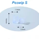 Силіконові накладки на каблуки Protective heel stoppers Round Transparent Розмір S - зображення 2
