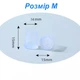 Силіконові накладки на каблуки Protective heel stoppers Round Transparent Розмір M - зображення 2