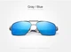 Мужские поляризационные солнцезащитные очки KINGSEVEN N7719 Gun Blue - изображение 2