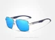 Мужские поляризационные солнцезащитные очки KINGSEVEN N7719 Gun Blue - изображение 3