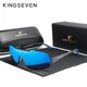 Мужские поляризационные солнцезащитные очки KINGSEVEN N7716 Mirror Blue - изображение 1