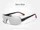 Мужские поляризационные солнцезащитные очки KINGSEVEN N7716 Mirror Silver - изображение 2