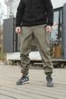 Штани Easy Softshell хакі без бокових кишень чоловічі спортивні повсякденні демісезонні вільні зручні стильний одяг/3XL - зображення 8