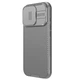 Карбонова накладка Nillkin CamShield Pro на Apple iPhone 16 Pro (6.3") Titanium Gray - зображення 2