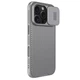 Карбонова накладка Nillkin CamShield Pro на Apple iPhone 16 Pro (6.3") Titanium Gray - зображення 3
