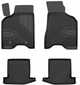 Комплект автомобільних килимків Frogum 77 для Volkswagen Lupo 1998-2005 4 шт (5902643443945) - зображення 1