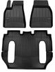 Комплект автомобільних килимків Frogum ProLine 3D для Tesla Model X 2015-2021 3 шт (5902643408630) - зображення 1