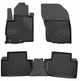 Zestaw dywaników samochodowych Frogum 77 do Mitsubishi Outlander II 2006–2012 3 szt (5902643444584) - obraz 1