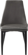 Krzesło do kuchni i salonu HOMLA LOUIS RIBBON 44 x 59 x 88 cm Grey (5904183848891) - obraz 3